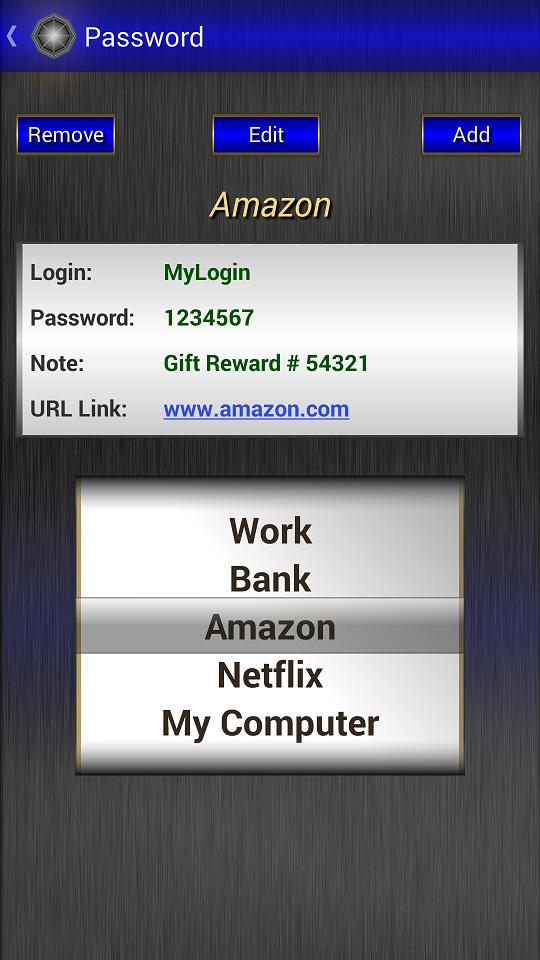 Personal Database