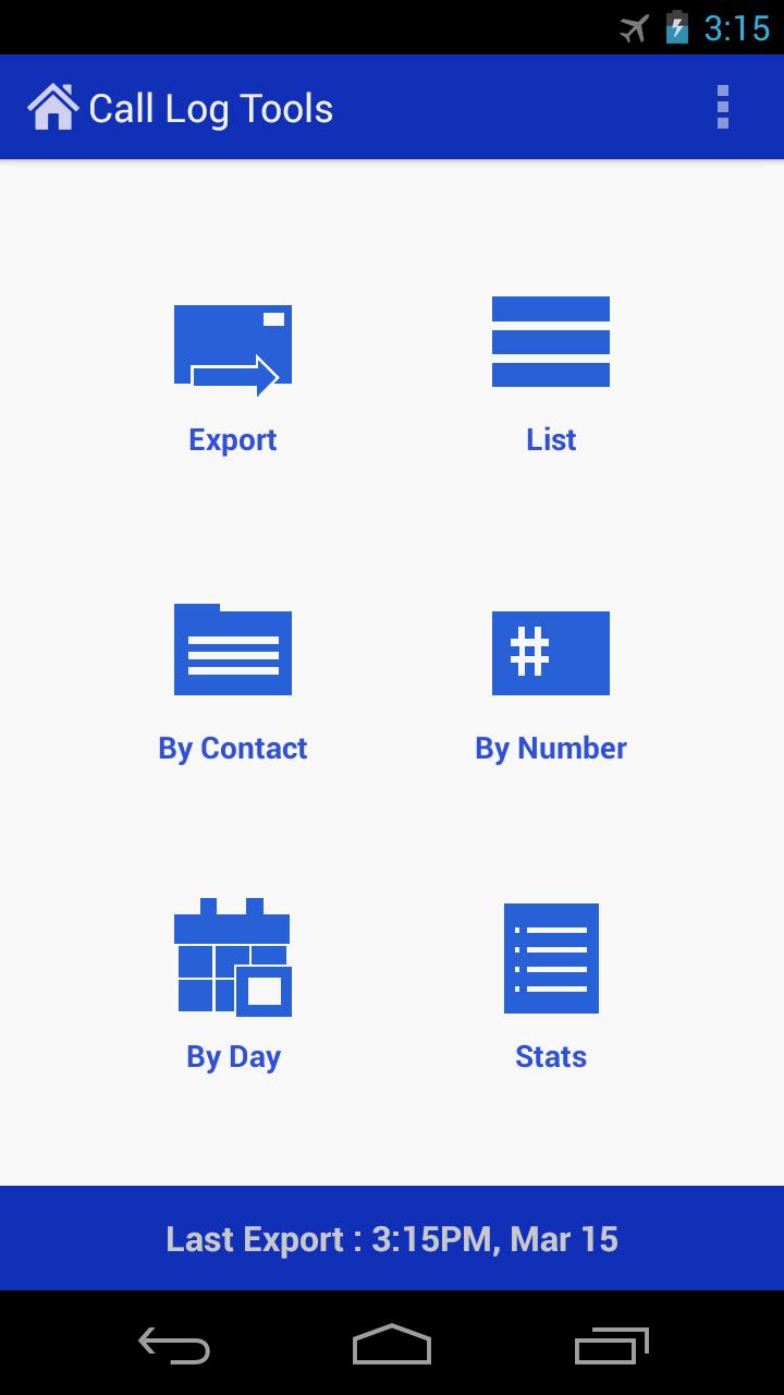 Call Log Tools
