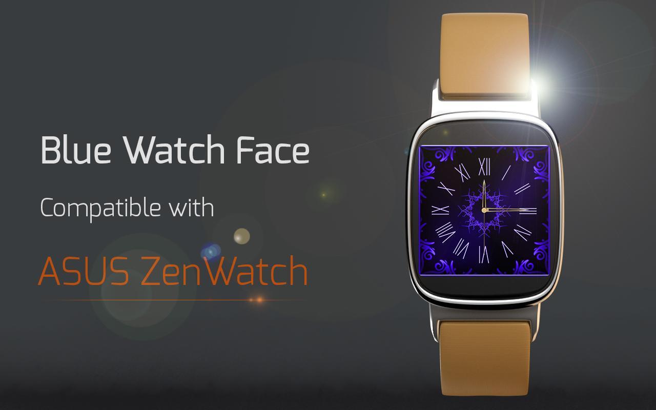 Free Blue Watch Face