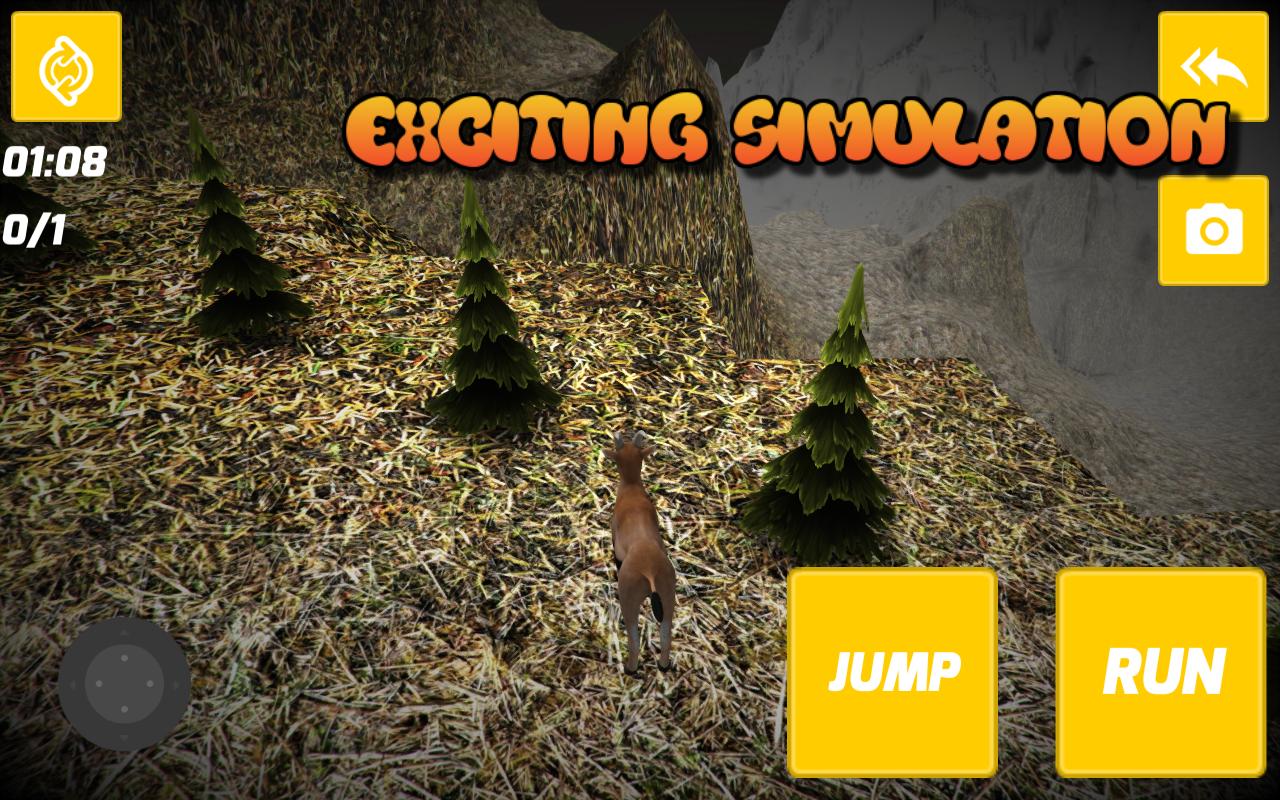 3D Gazelle Simulator
