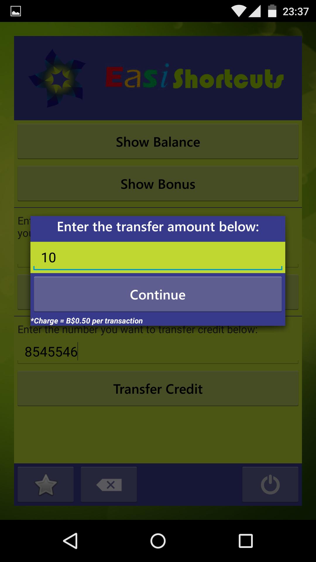 DST Easi Shortcuts
