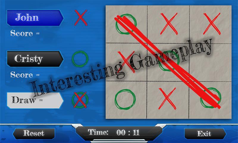TIC TAC TOE Board Game
