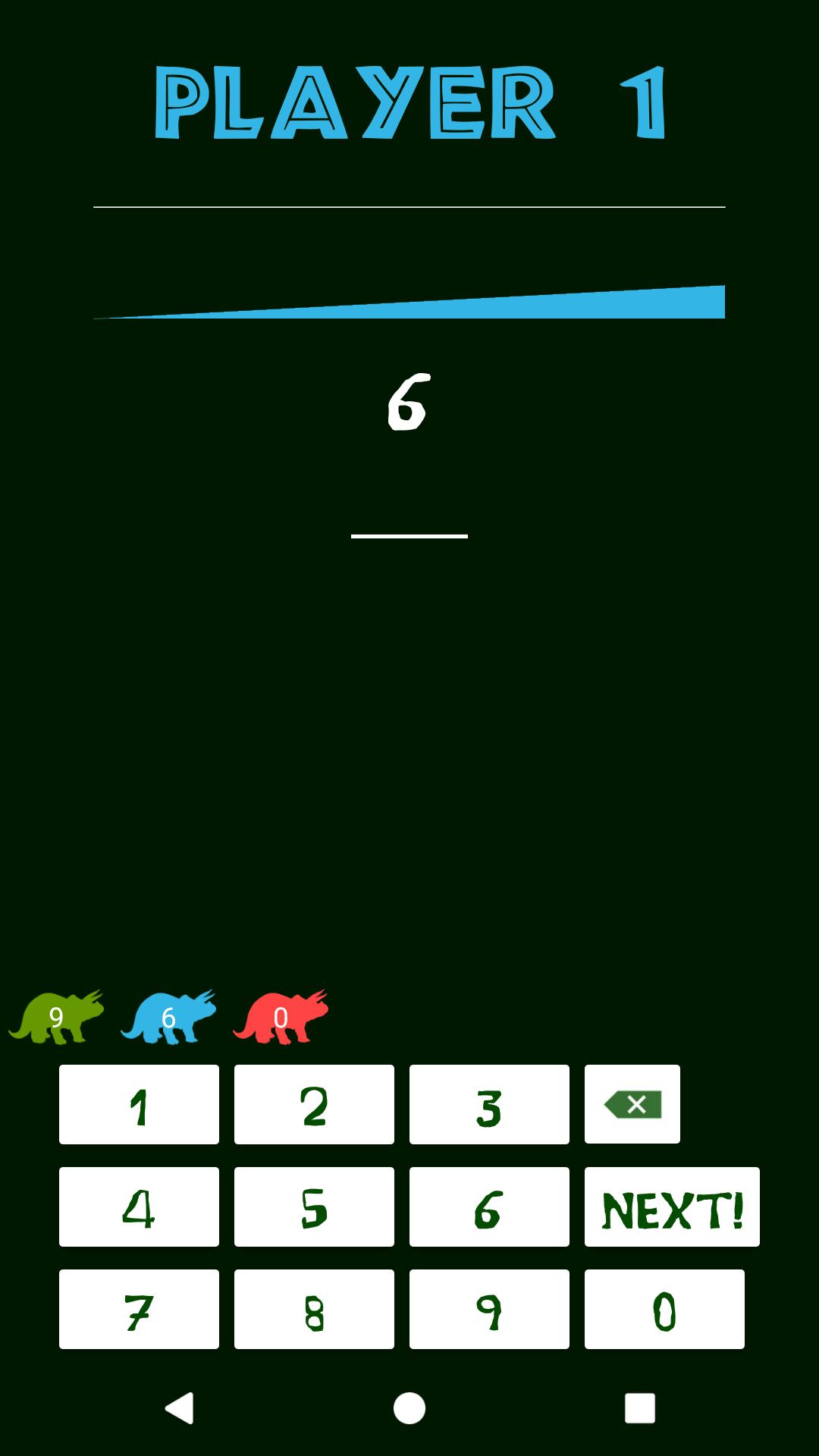 Scorekeeper for Dino Hunt Dice