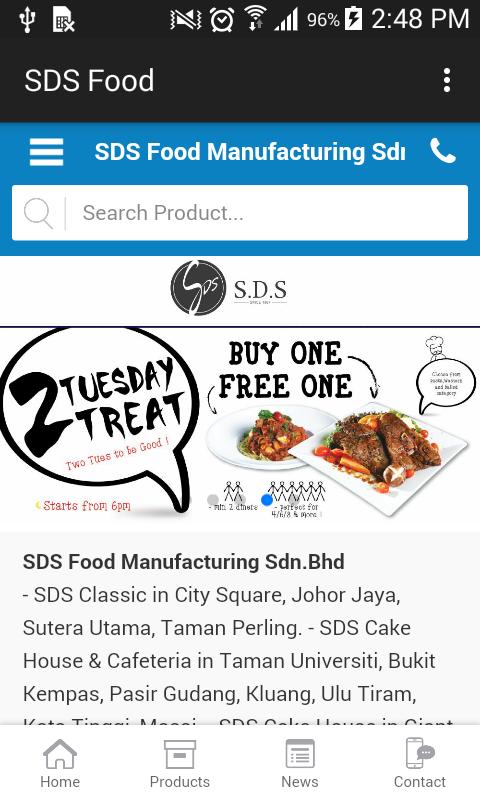 SDS Food