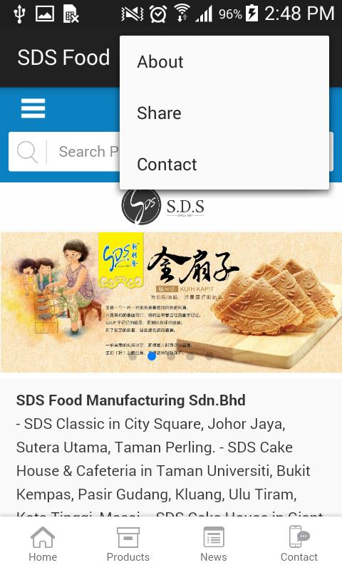 SDS Food
