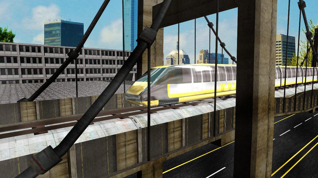 Metro Train Subway Driving