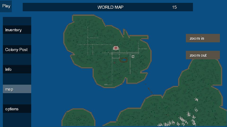 2D survival Island
