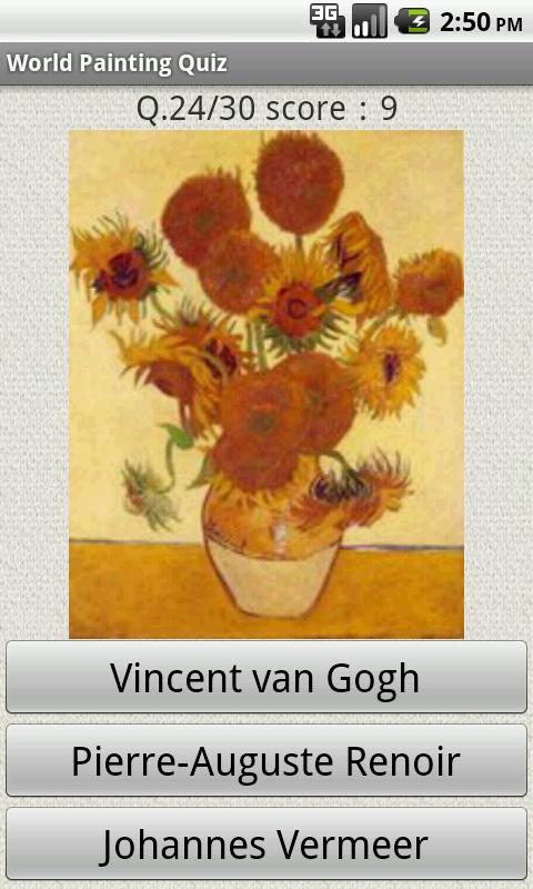 World Painting Quiz