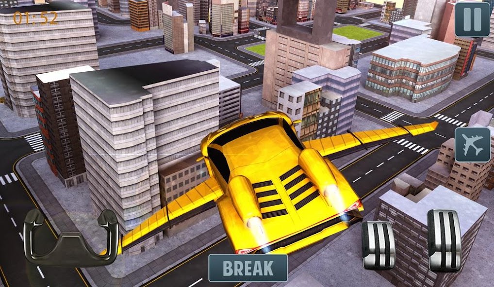 FreeSport Car Flying Simulator