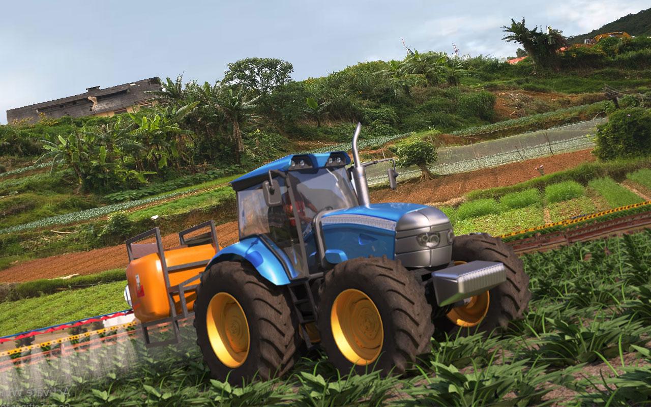 Off-road Indian Cargo Tractor