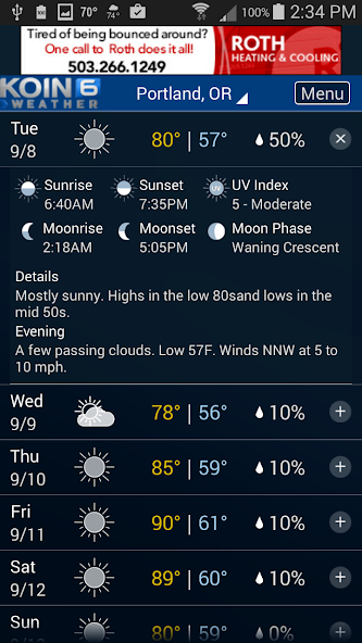 PDX Weather