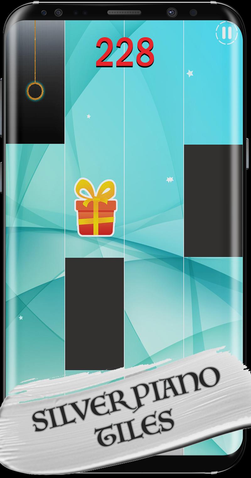 Silver Piano Tiles
