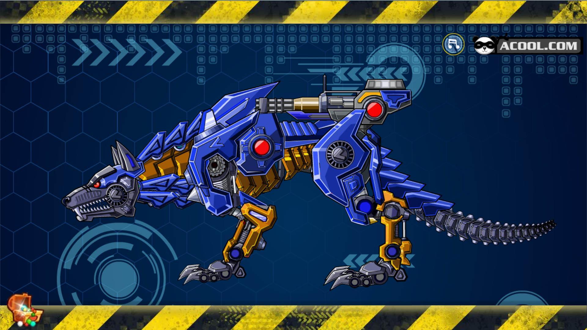 Toy Robot War:RobotSlayerWolf