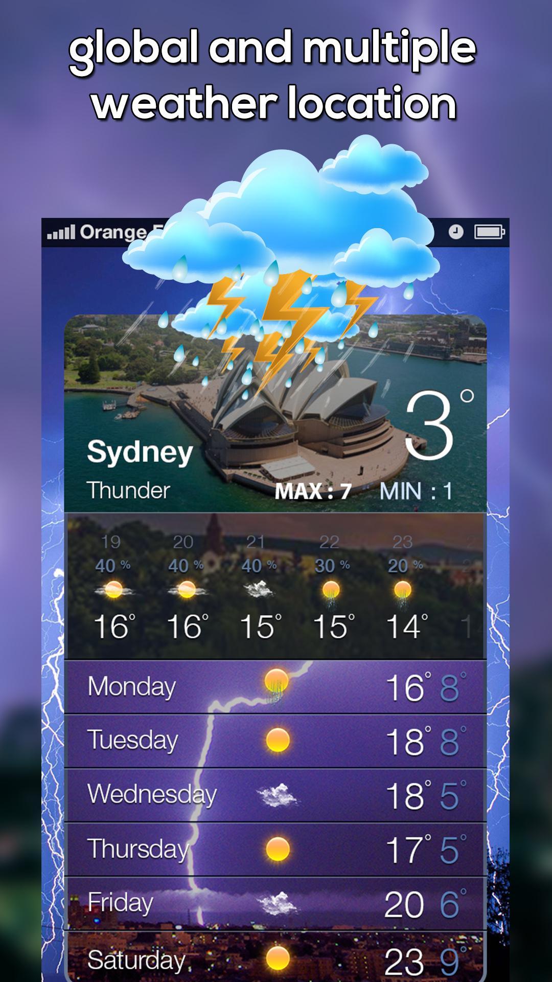 Weather Radar: 10 Day Forecast, Current Weather