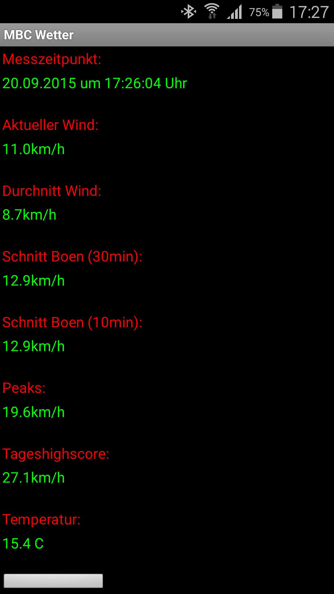 MBC Wetterstation