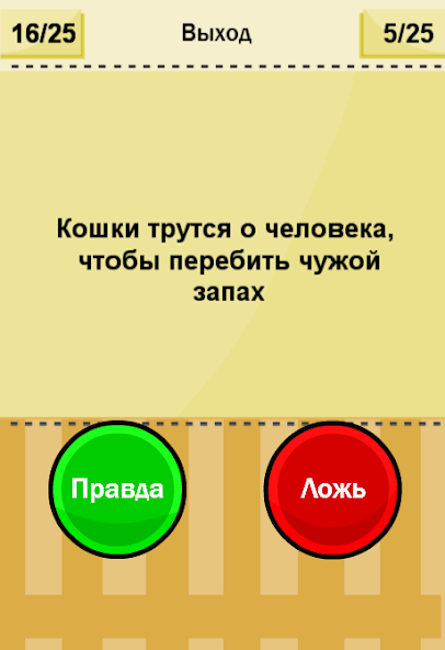 True or False