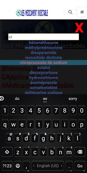 Injectable drugs