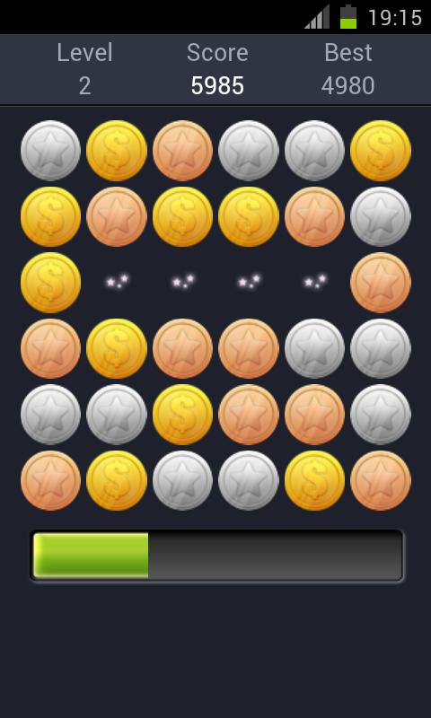 coins match game
