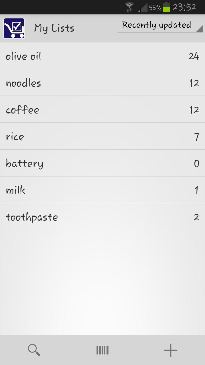 Track My Grocery