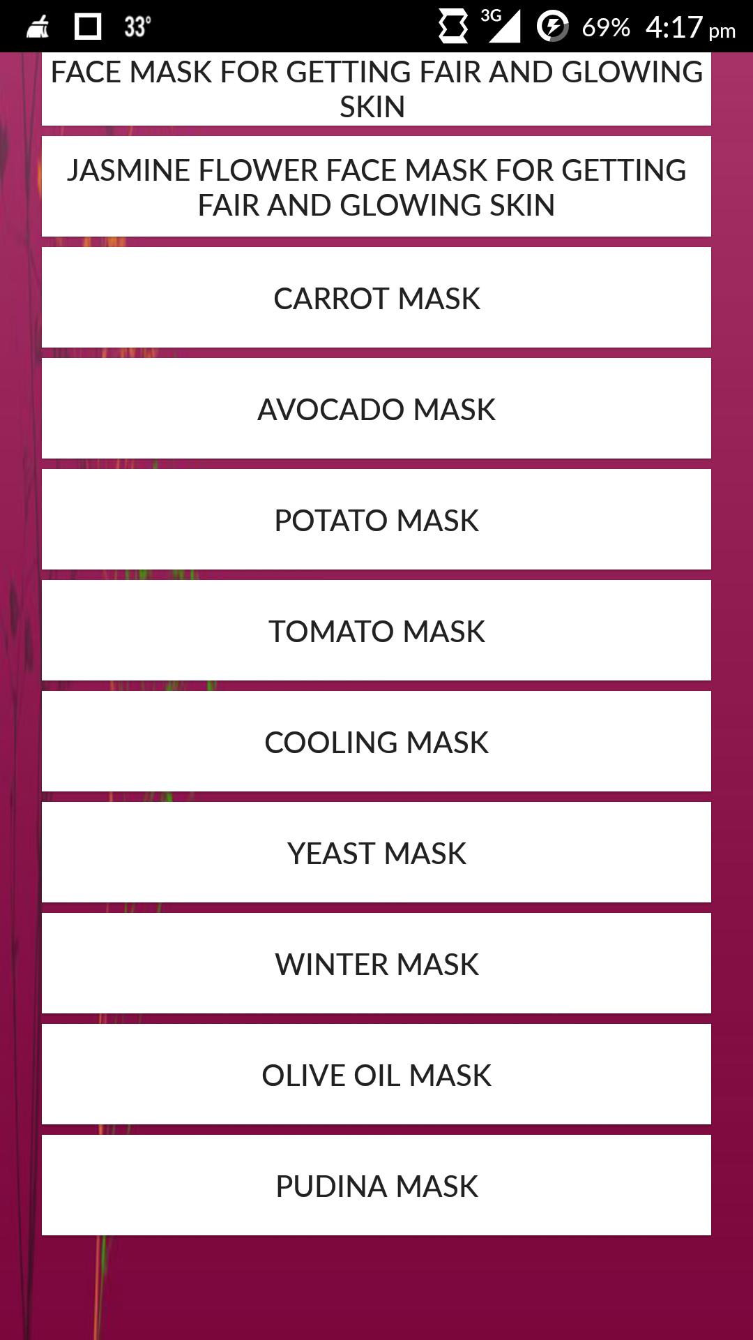 HomeMade FacePack