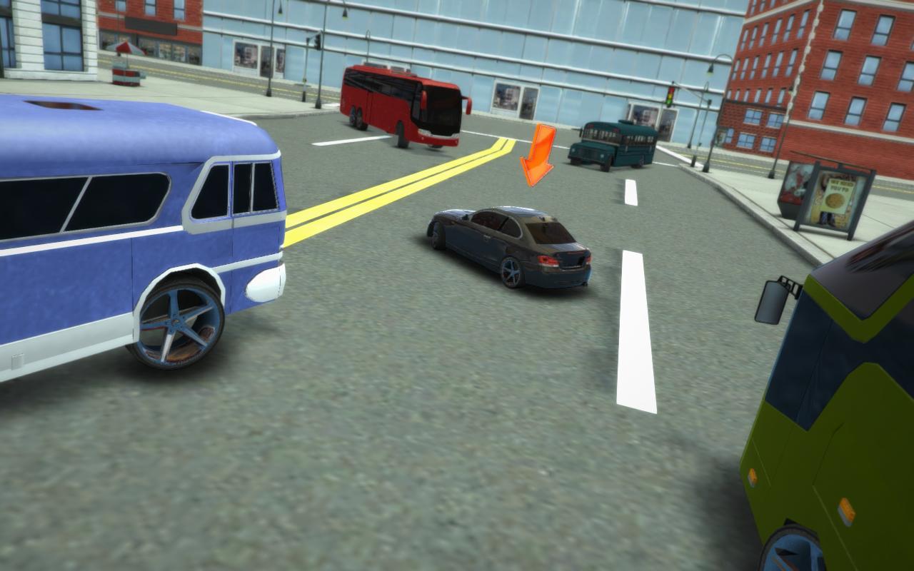 Commercial Bus vs Mafia Driver