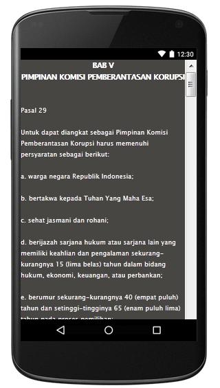 UU KPK NO. 30 TAHUN 2002