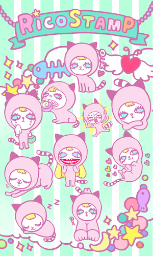 RICONEKO Stamp