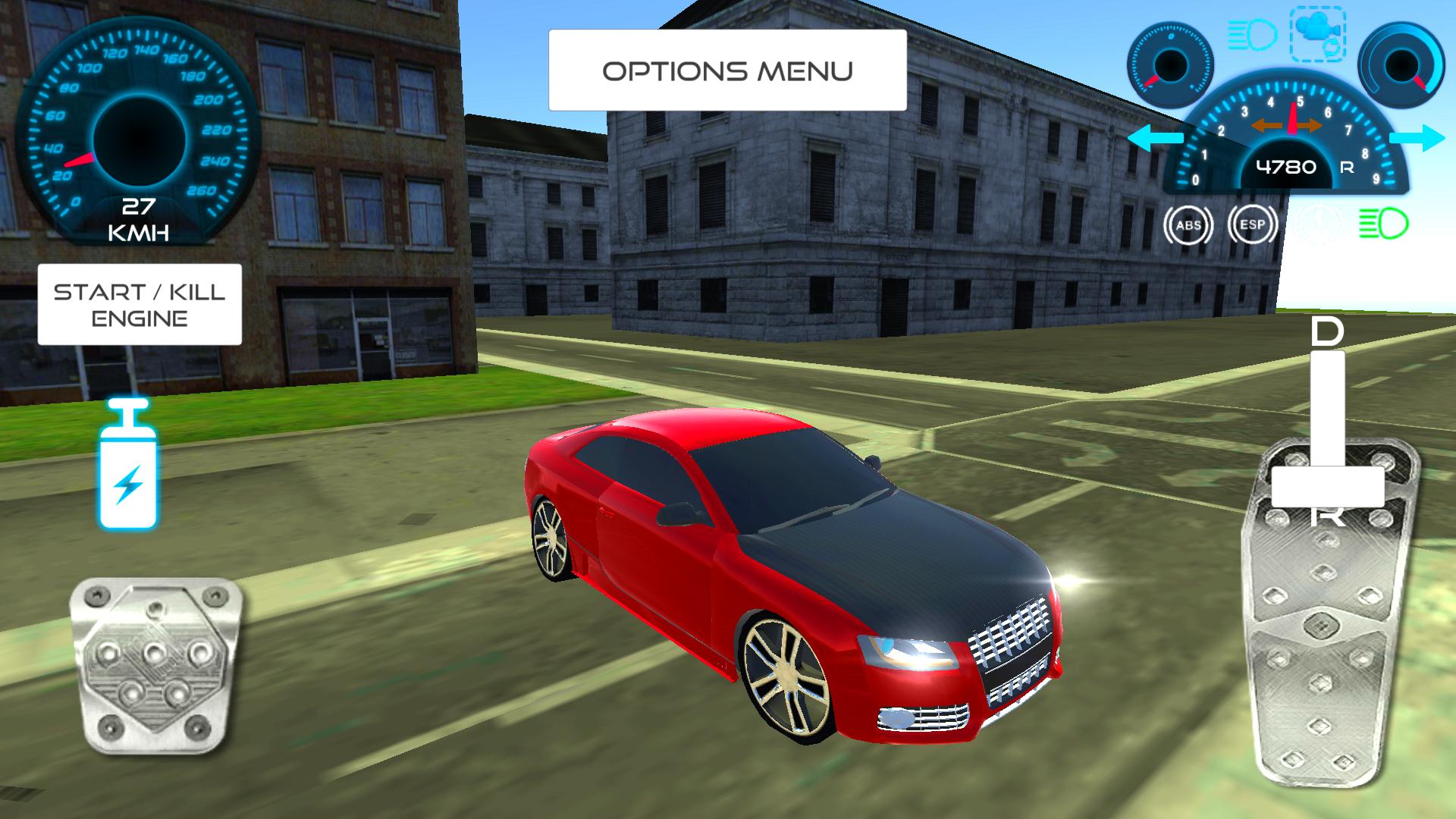 Racing Sport Car Driving