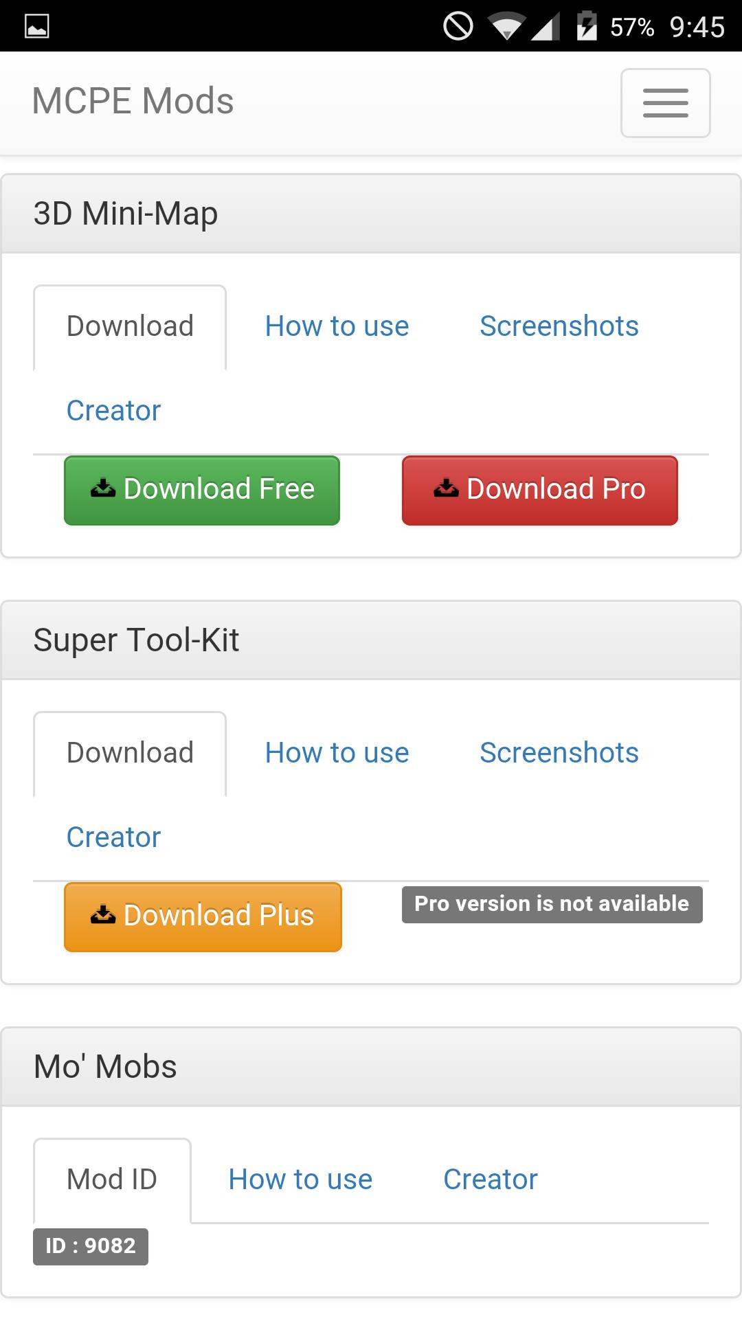 MCPE Mods