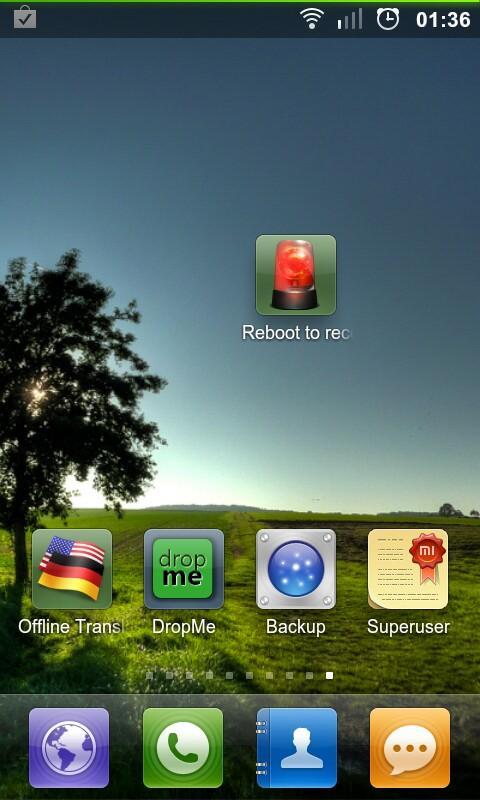 Reboot to recovery [ROOT]