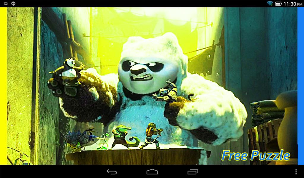 Game for Kung Fu Panda 3 Puzzle