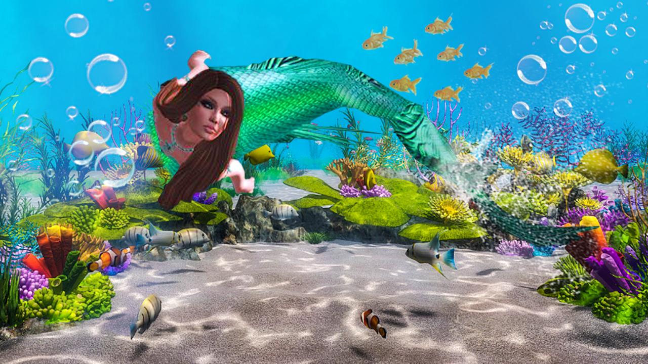 Mermaid salon princess world