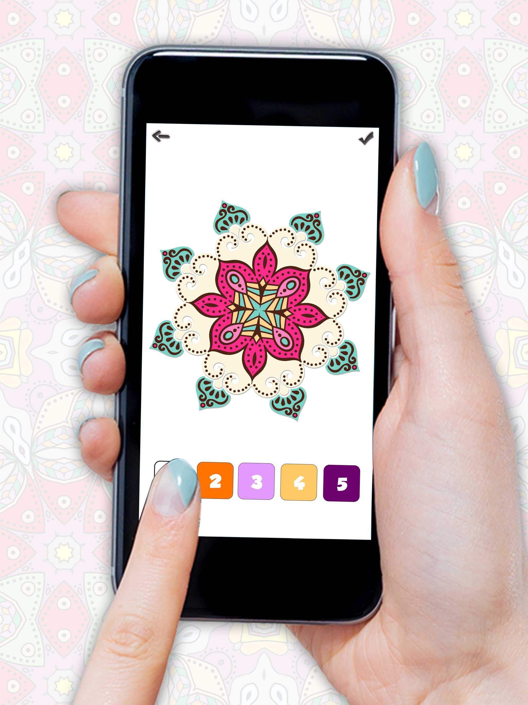 Mandala Color By Number Coloring Book