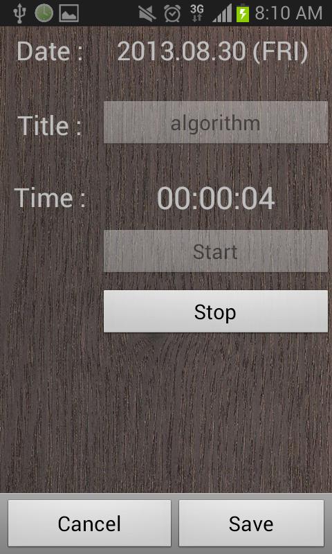 Stopwatch Study