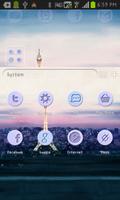 Paris go launcher theme