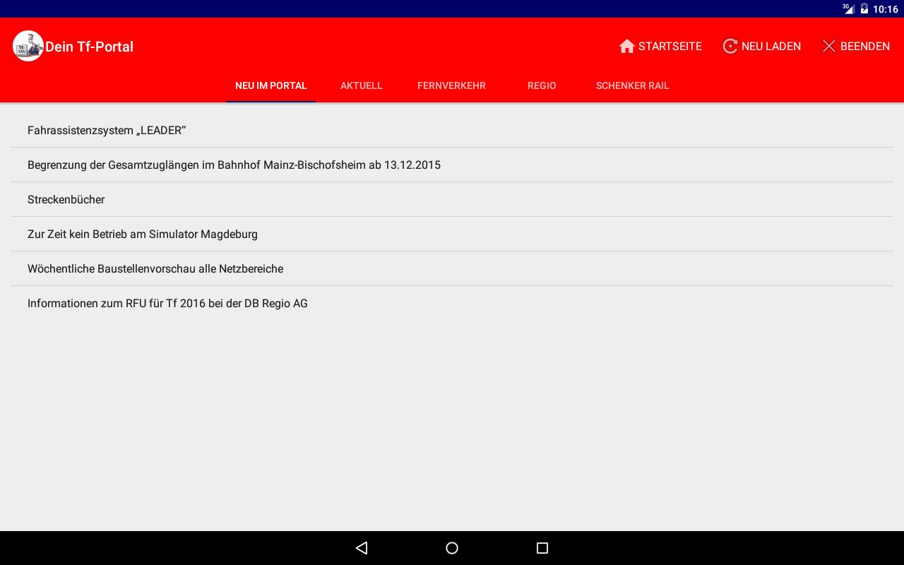 Tf-Portal App