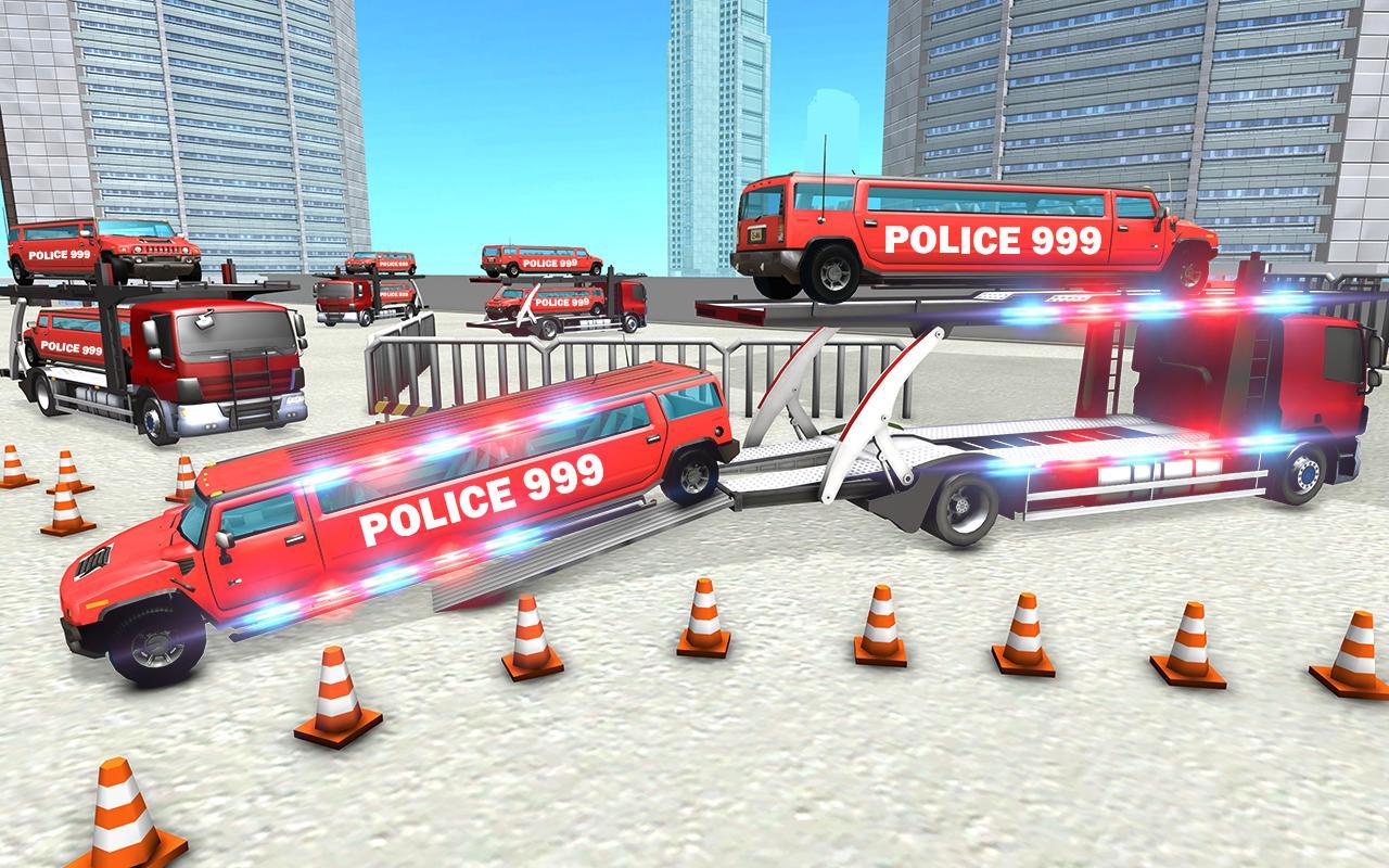 US Police Royal Limo Transport
