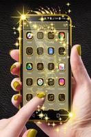 Gold Dragon Launcher Theme