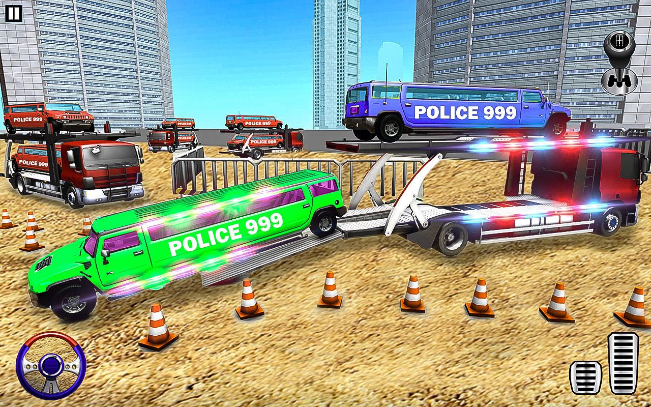 US Police Royal Limo Transport
