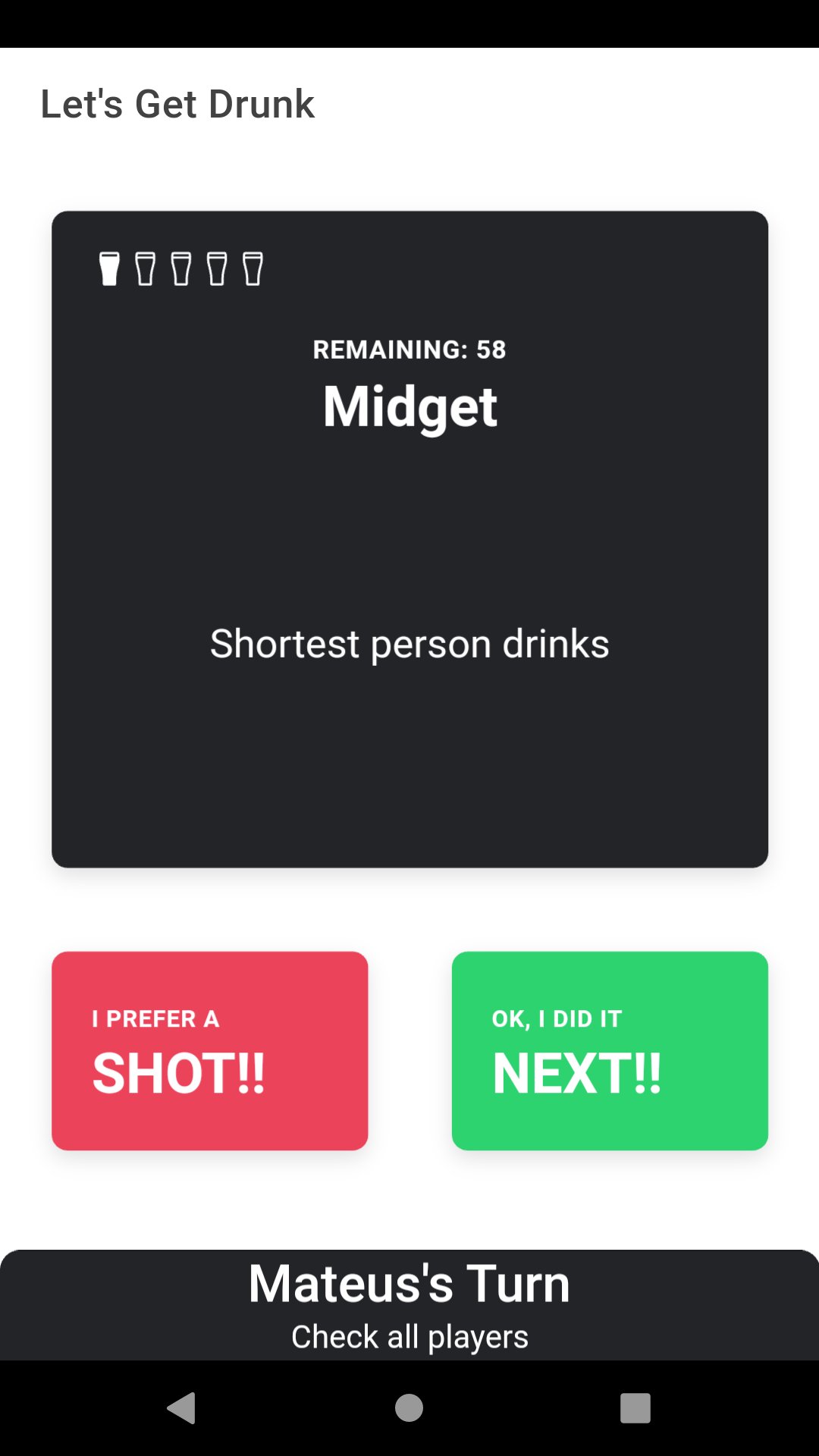 Let's Get Drunk