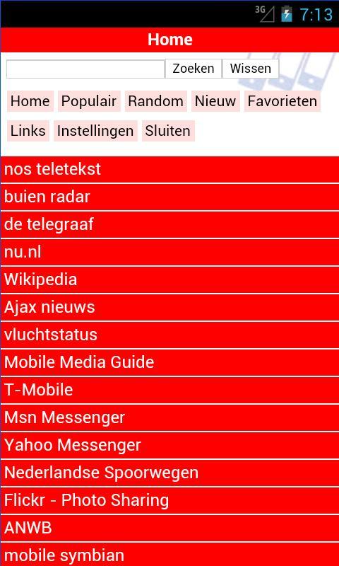 mobielstartpagina