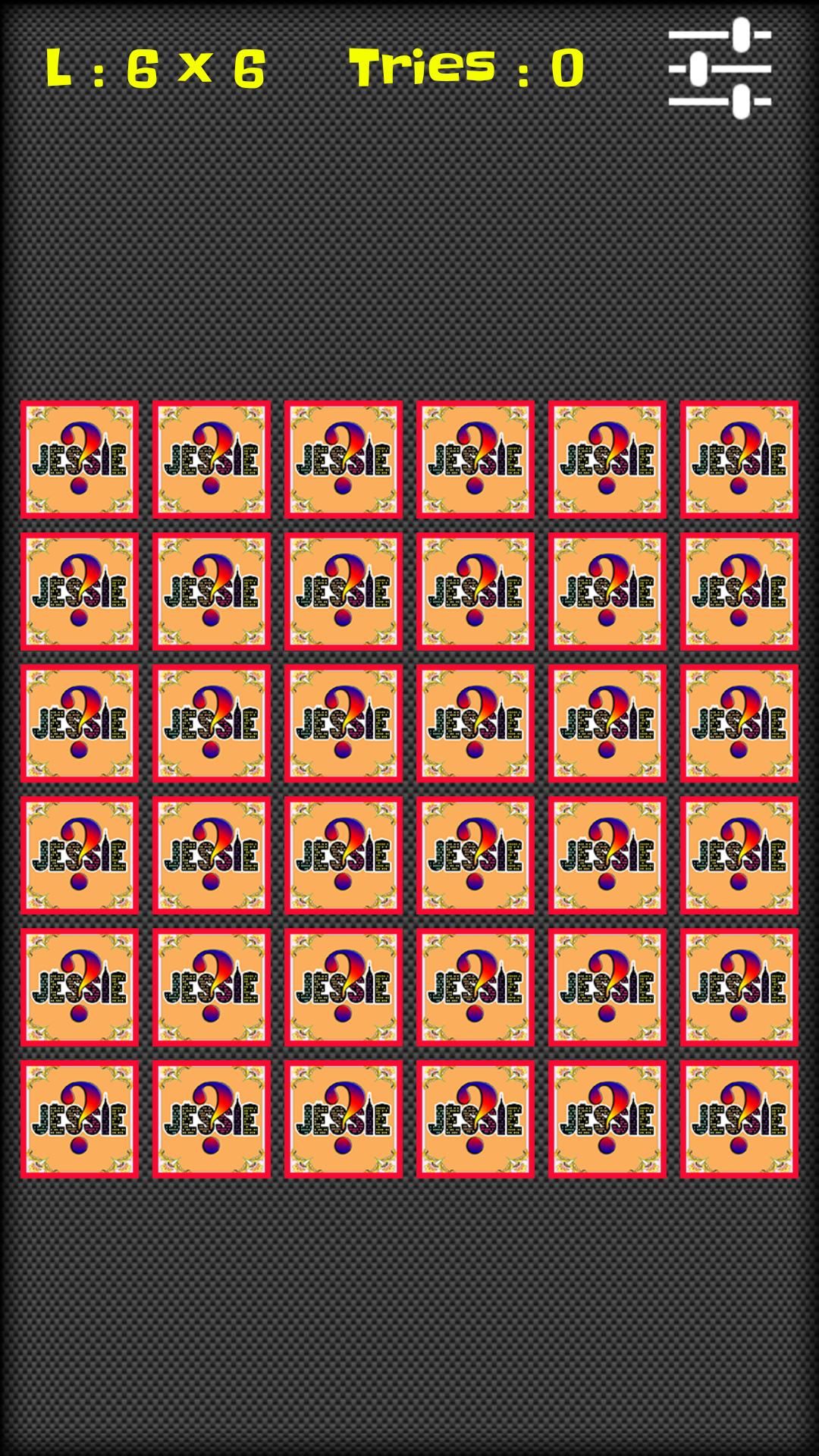 Jessie Memory Games