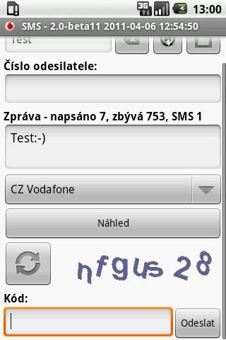 CZ SMS