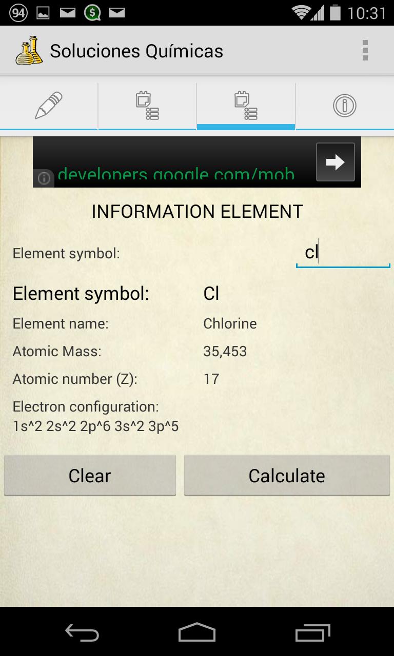 Chemical Solutions