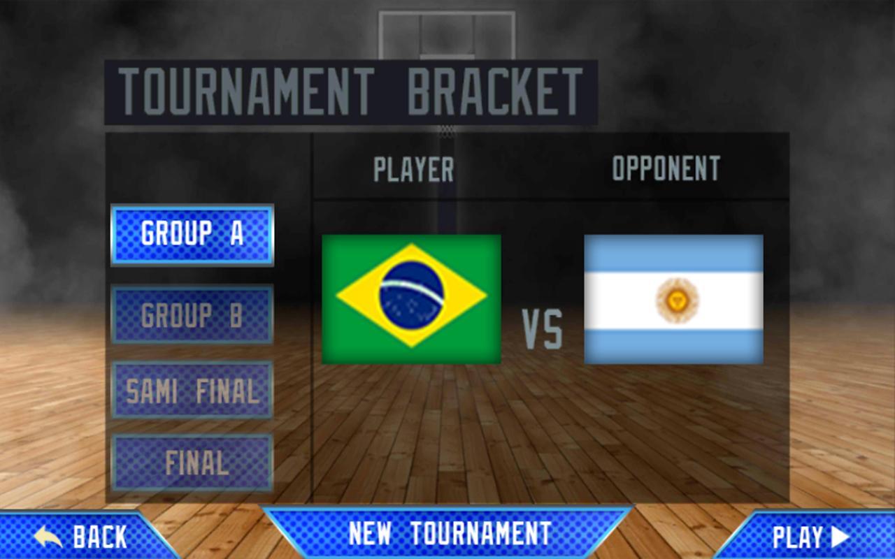 Real Basketball Game 2017