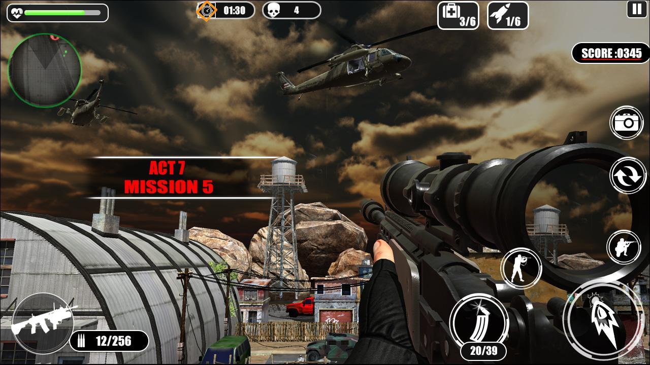 Marine Sniper Shooting