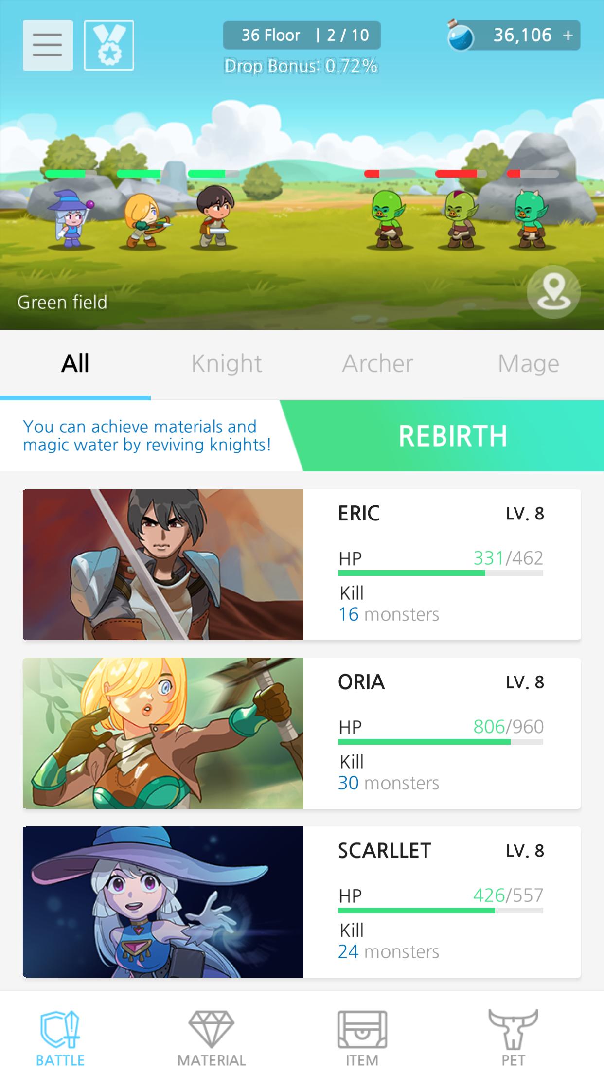 Knights for EOSIO
