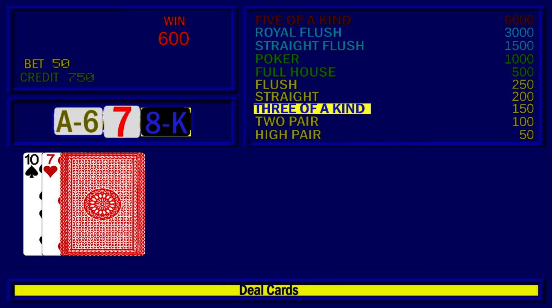 Multi Win Poker