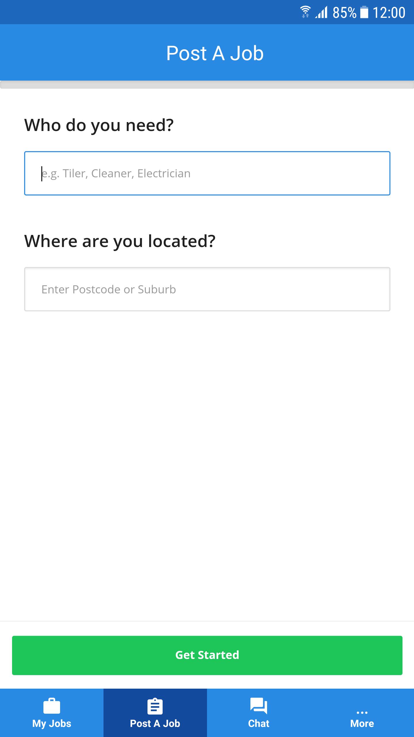 Service Seeking
