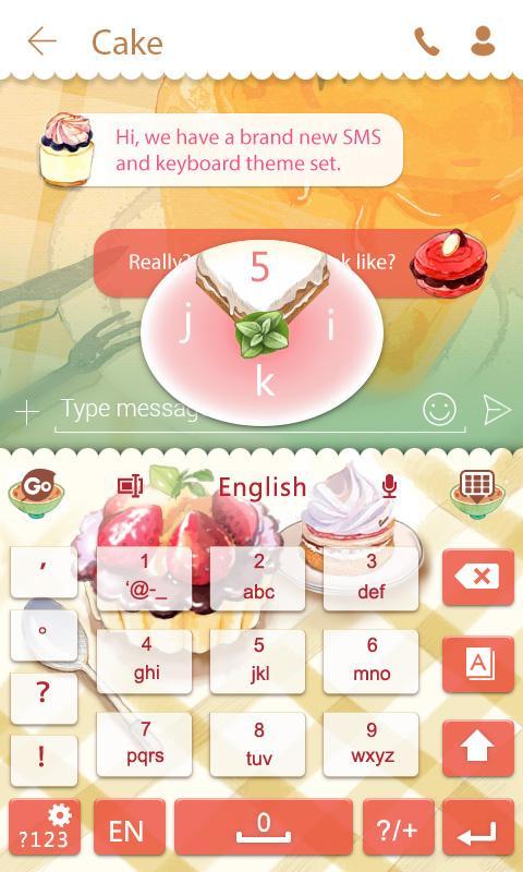 Tea Time GO Keyboard Theme